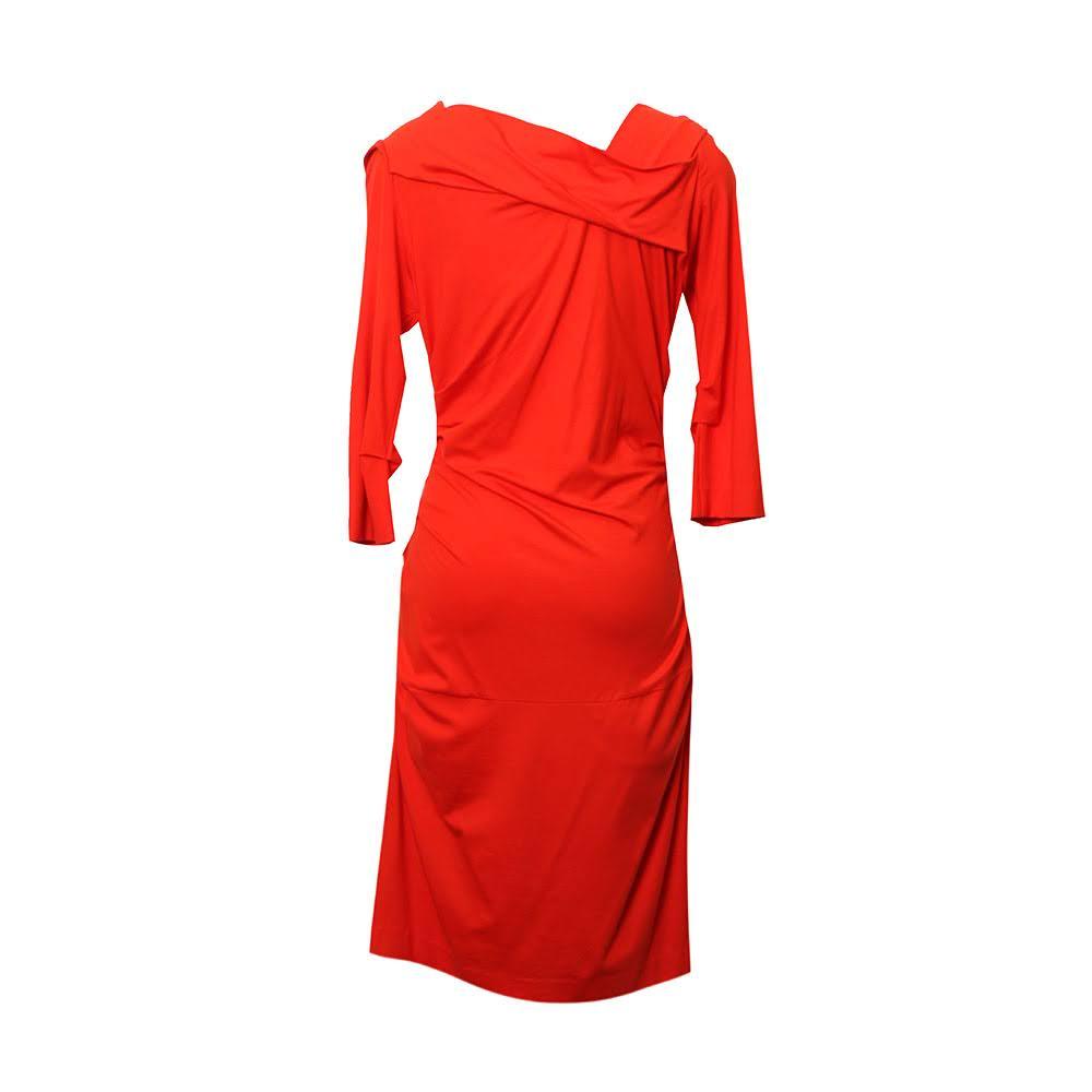 diane von furstenberg orange dress