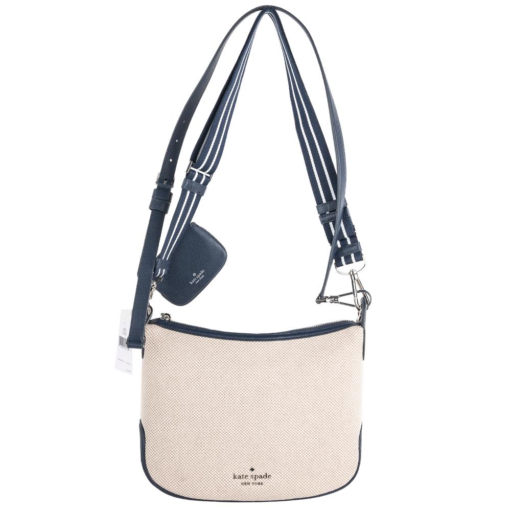 My Sister's Closet | Kate Spade New Kate Spade Tan Canvas Crossbody with  Coin Bag