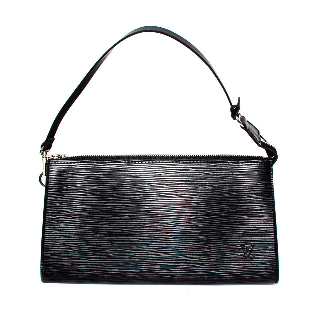 Pochette accessoire leather mini bag Louis Vuitton White in