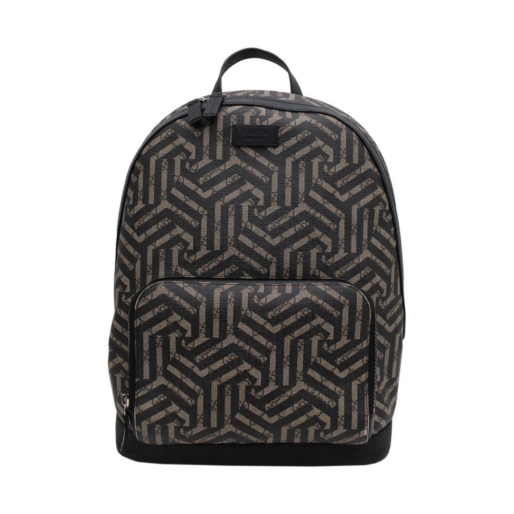 Gucci print outlet backpack