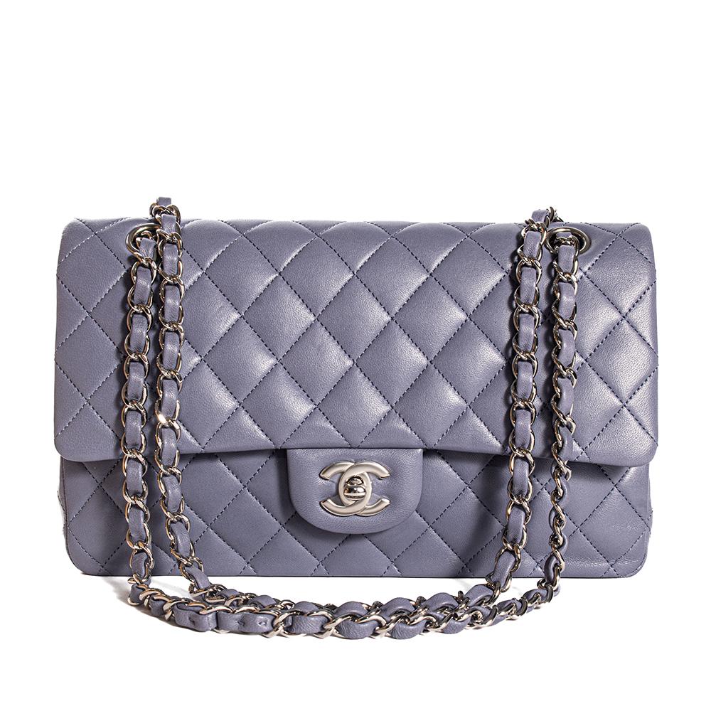 Chanel Classic Medium Lambskin Double Flap Bag, Chanel Handbags