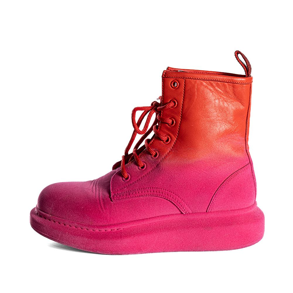 Alexander McQueen Women's Pink Boots