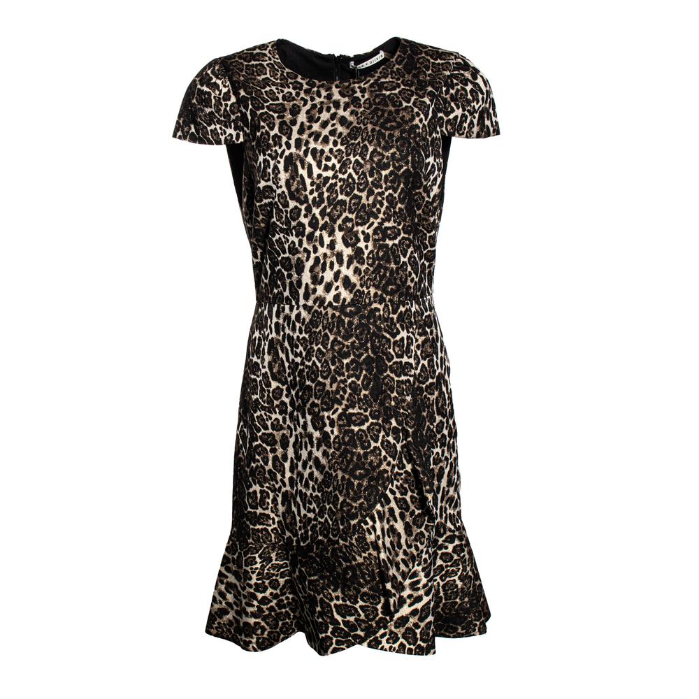 Alice and olivia leopard dress sale