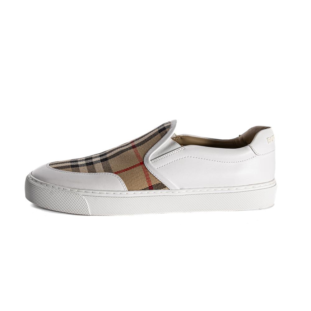 Burberry hot sale plaid sneakers