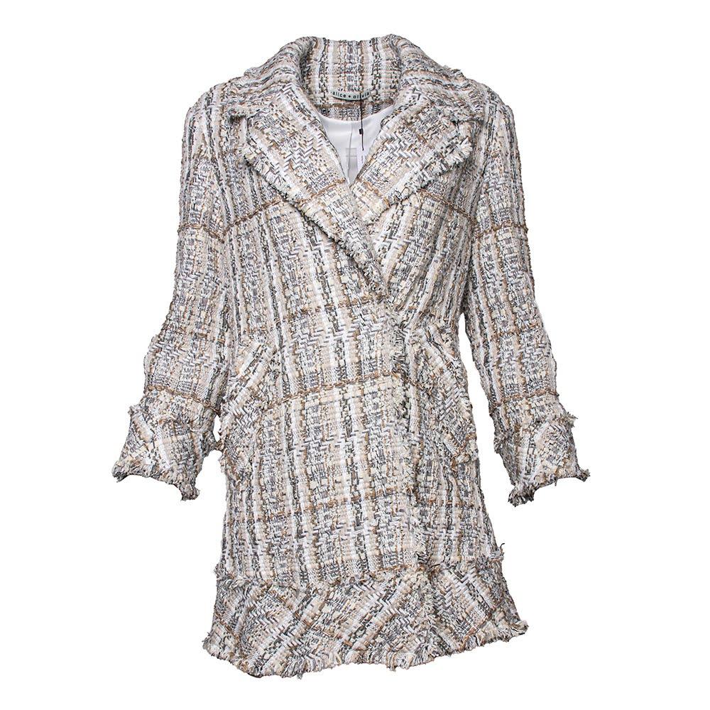 Alice olivia hotsell tweed jacket