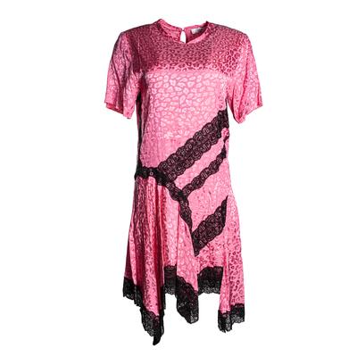 Koche Size 34 Pink Leopard Dress