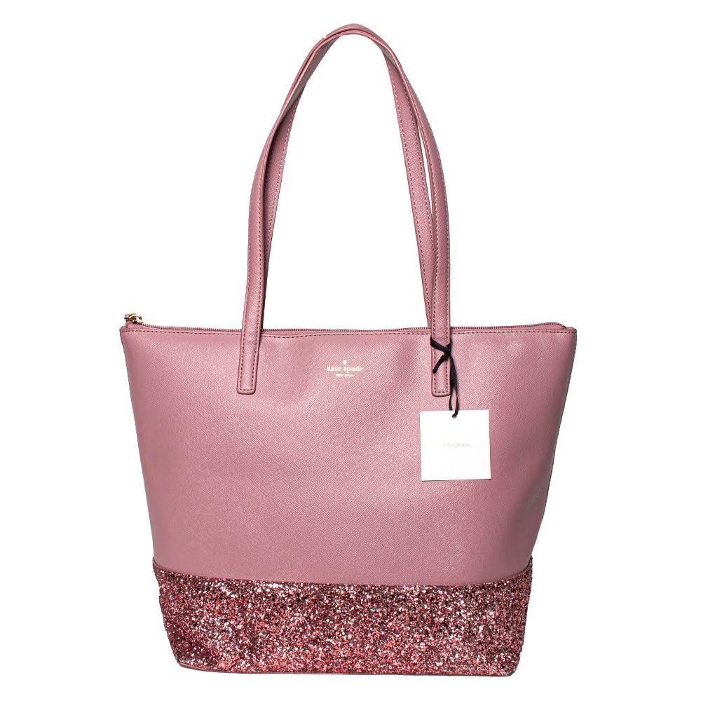 Kate spade pink on sale purse with sparkles