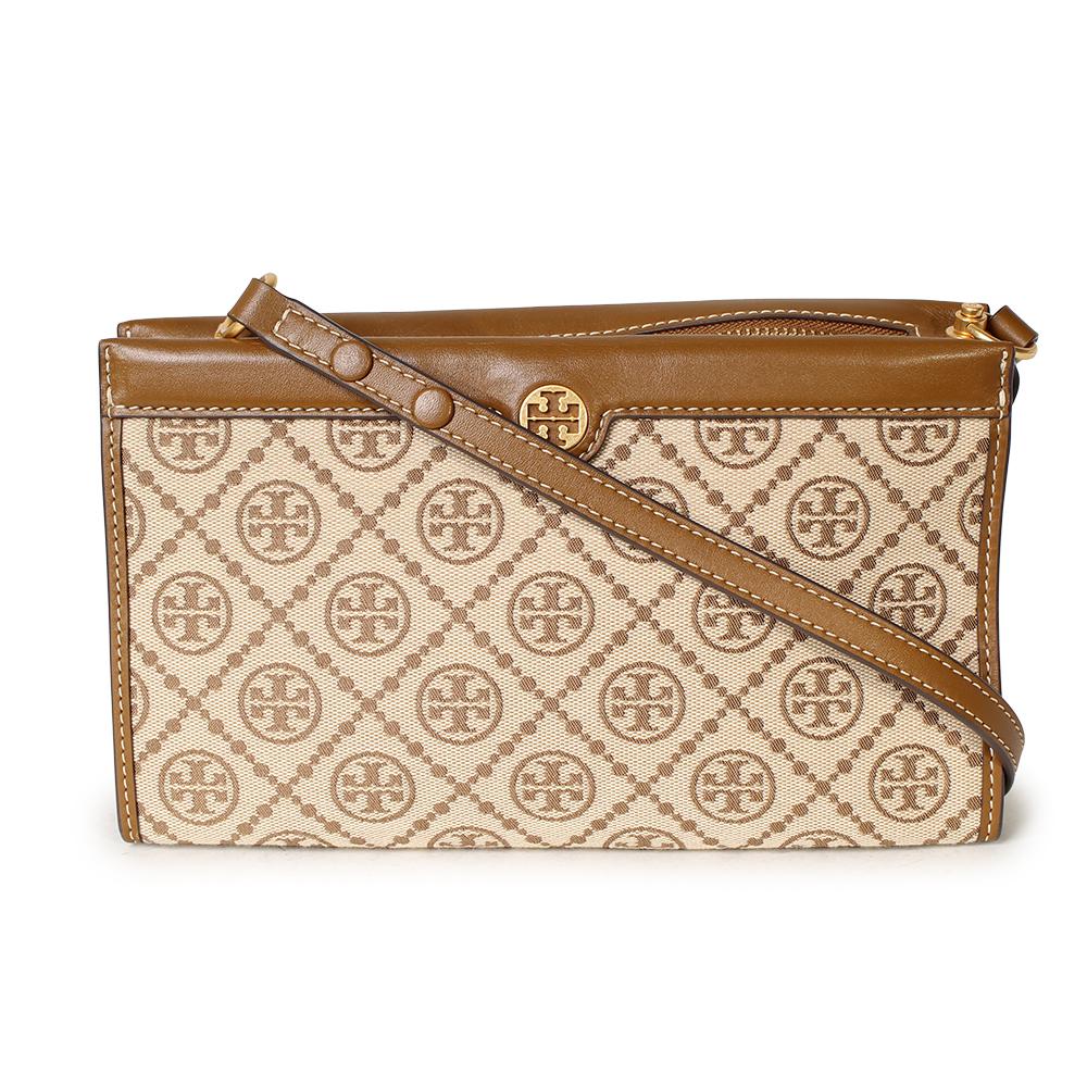 Tory burch hotsell brown clutch