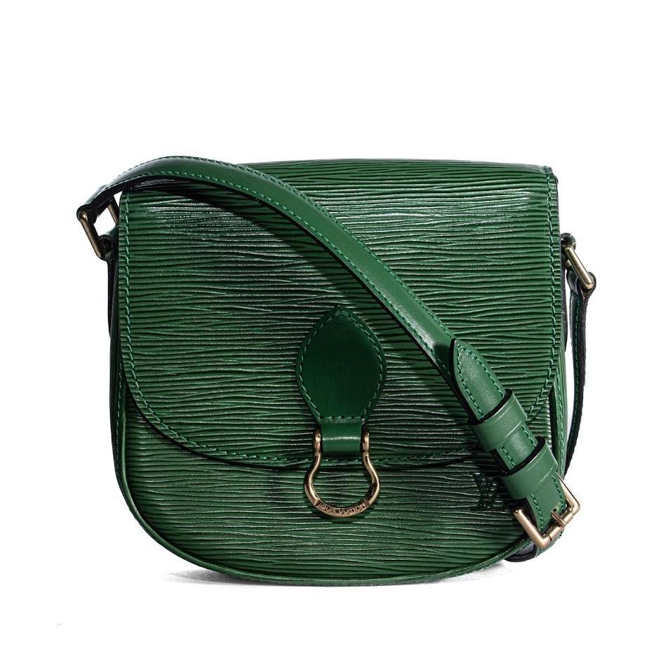 louis vuitton green crossbody