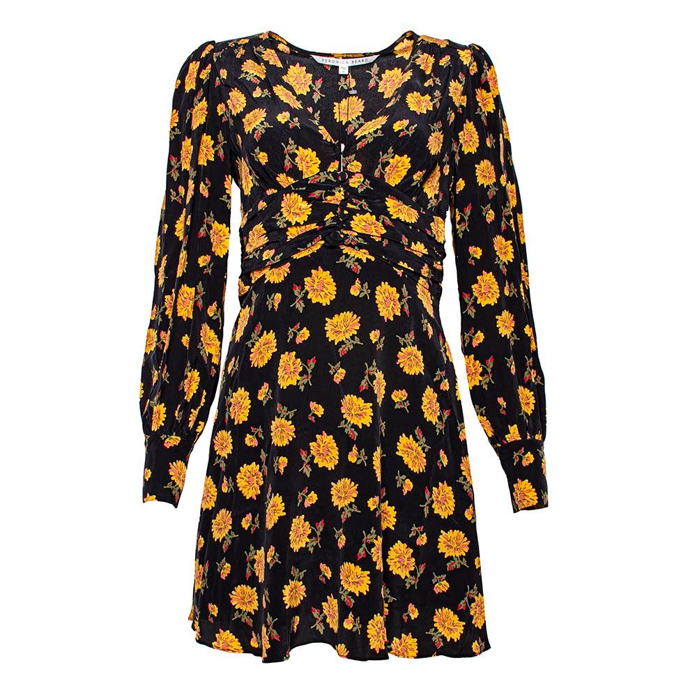 My Sister's Closet | Veronica Beard New Veronica Beard Size 4 Black Floral  Dress