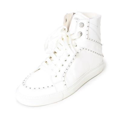 Zadig & Voltaire Size 40 ZV1747 High Flash High-Top Sneakers