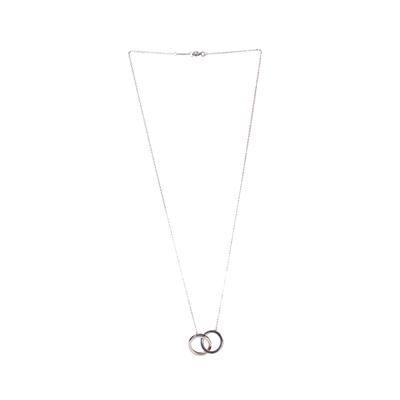 Tiffany & Co. Silver Interlocking Circles Necklace