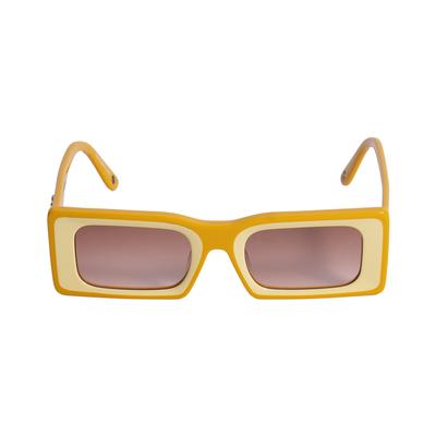 Cult Gaia Yellow Sunglasses