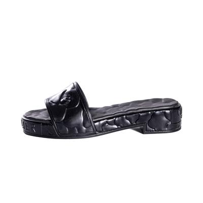 Valentino Size 38 Black Sandals