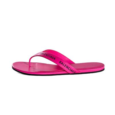 Balenciaga Size 41.5 Pink Flip Flops