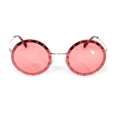 Valentino Round Sunglasses