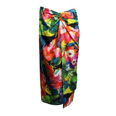 Ralph Lauren Size 10 Black Label Floral Skirt