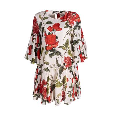 Mestiza Size Large Red Floral Dress