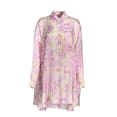 Lanvin Size 42 Pink Shirt Dress