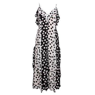 Carolina Herrera Size 8 Polka Dot Dress