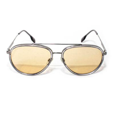 Burberry Grey Aviator Sunglasses