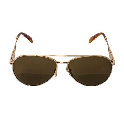 Prada Gold Aviator Sunglasses