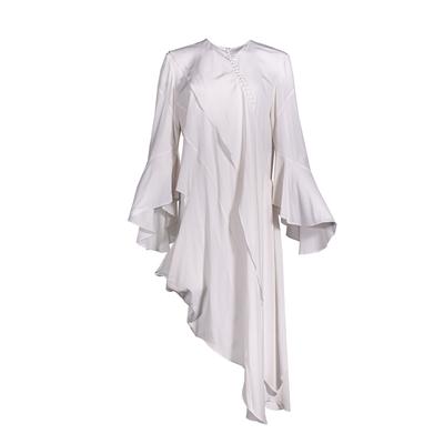 Givenchy Size 44 White Silk Dress
