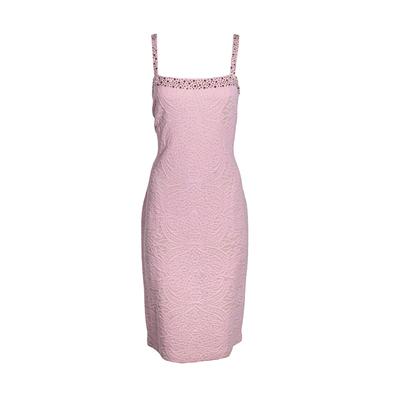 St John Size 8 Pink Dress