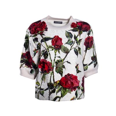Dolce & Gabbana Size 42 Rose Top