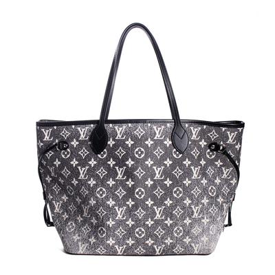 Louis Vuitton Grey Monogram Jacquard Denim Neverfull Bag