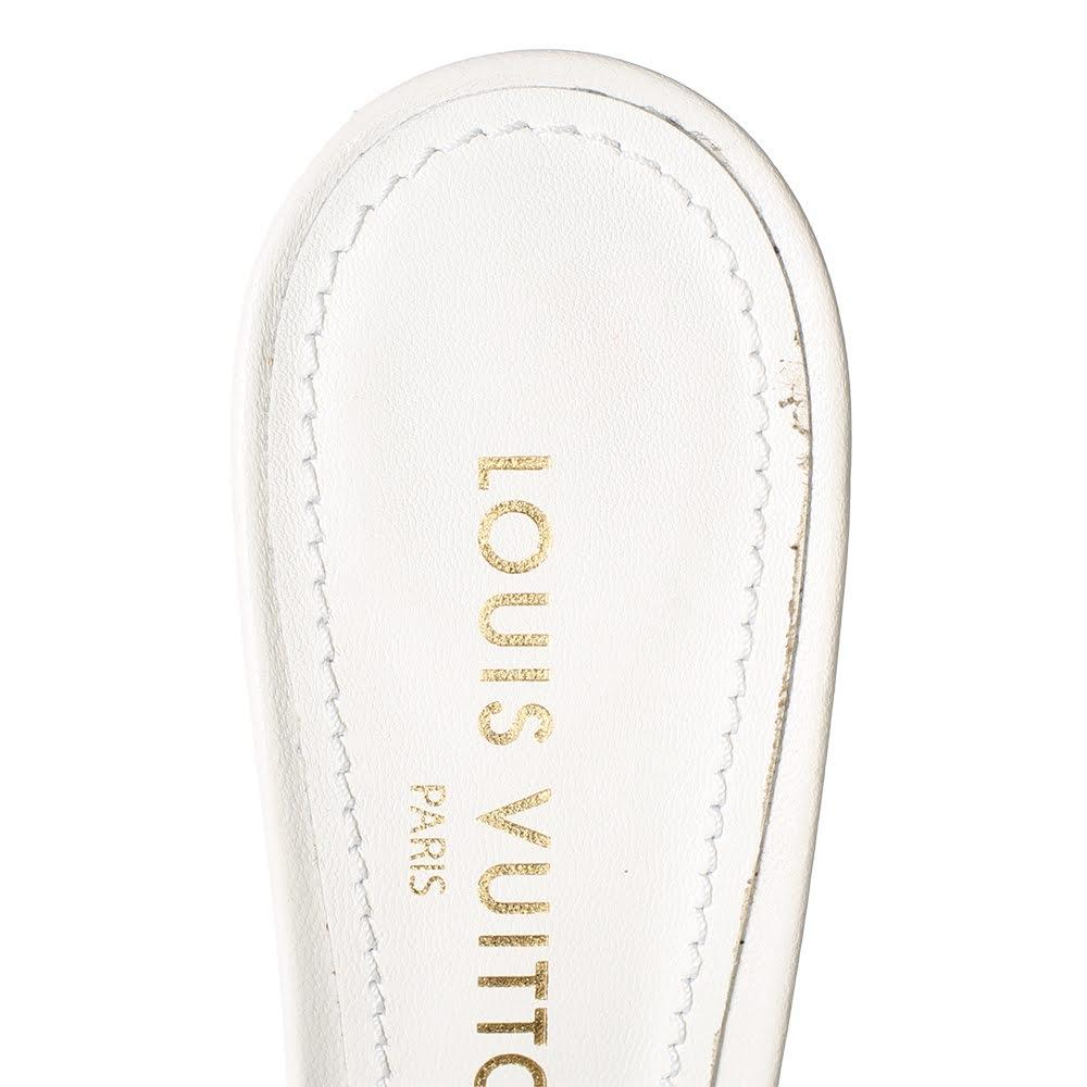 Louis Vuitton® Revival Flat Mule SiLVer. Size 41.0