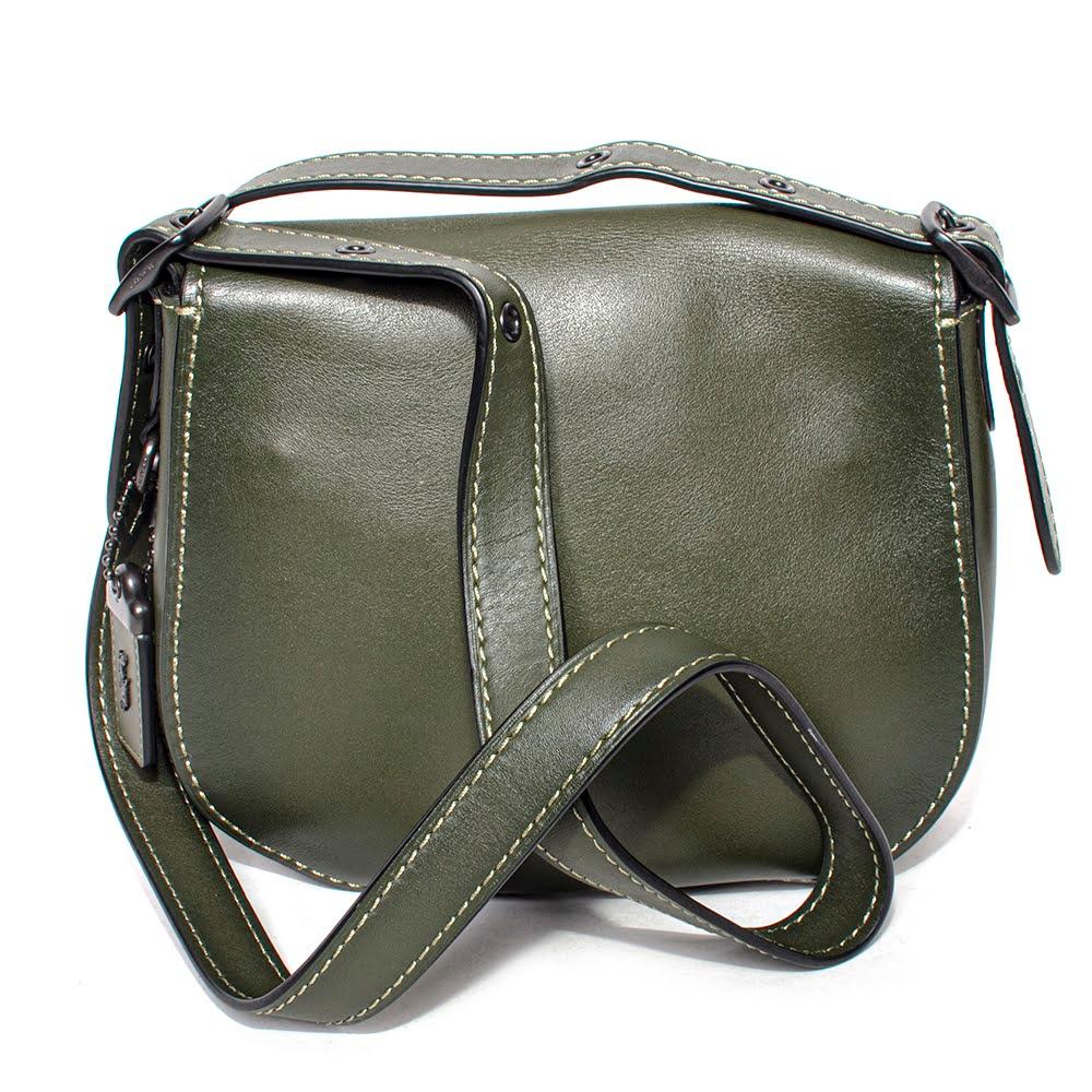 Green Saddle Bag 