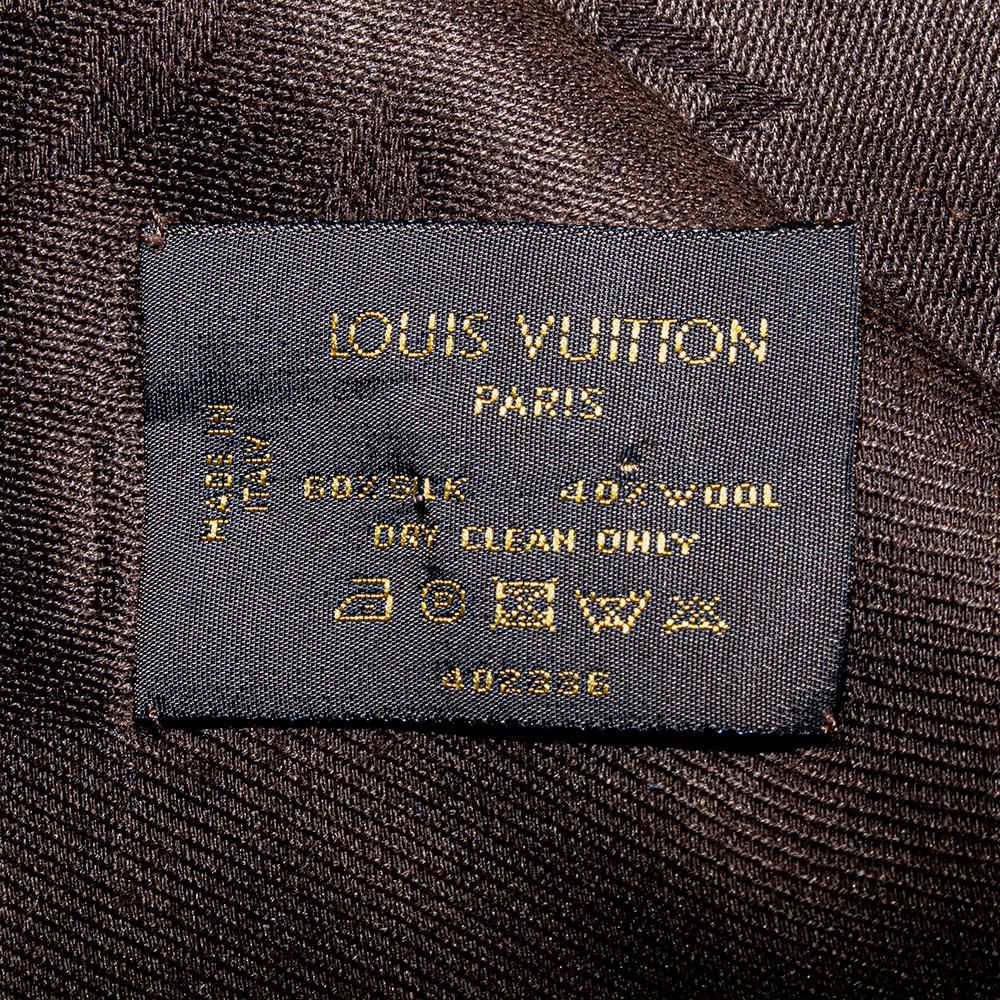 My Sister's Closet  Louis Vuitton Louis Vuitton Brown Scarf