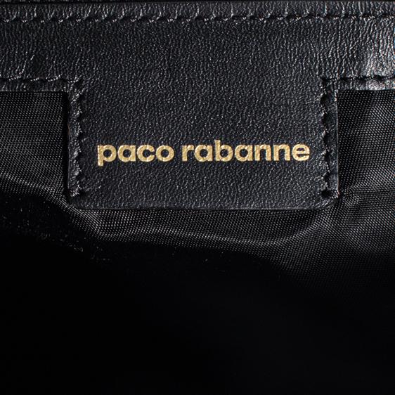 Paco Rabanne Leopard Print Mesh Lambskin Leather Hobo, $1,090